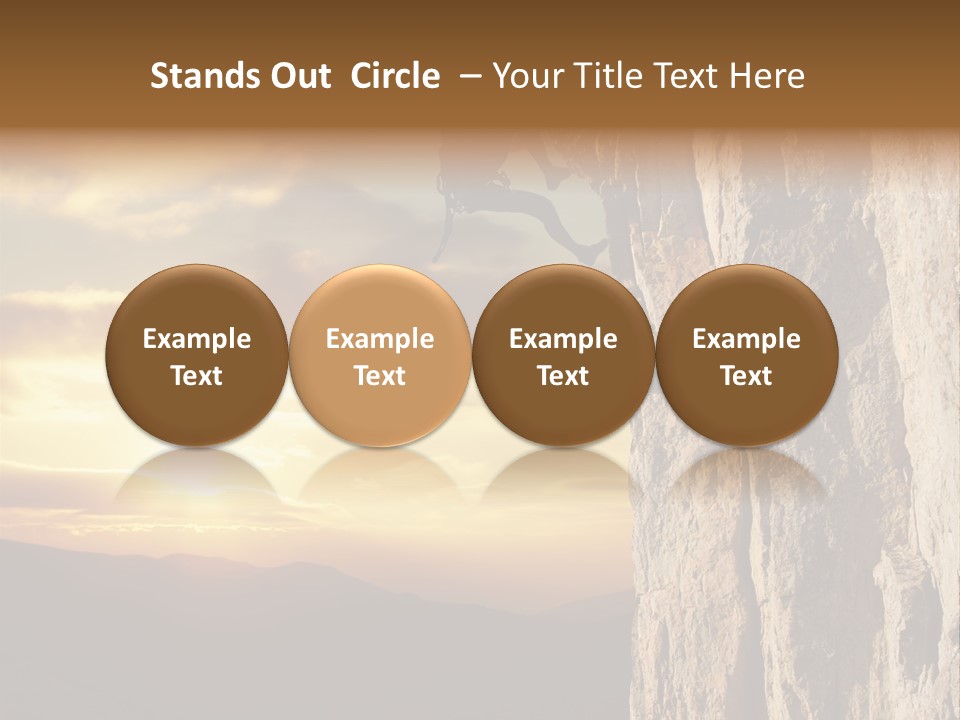 Graphic Sphere Structure PowerPoint Template