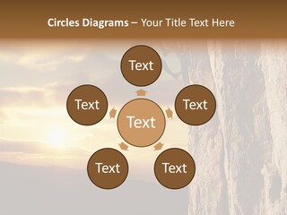 Graphic Sphere Structure PowerPoint Template