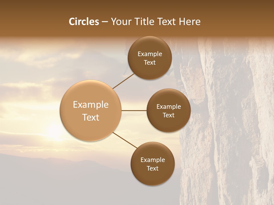 Graphic Sphere Structure PowerPoint Template