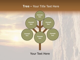 Graphic Sphere Structure PowerPoint Template