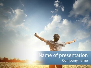 View Concept Light PowerPoint Template