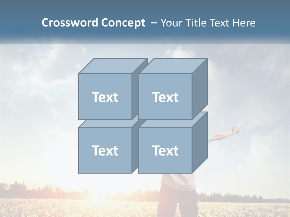 View Concept Light PowerPoint Template