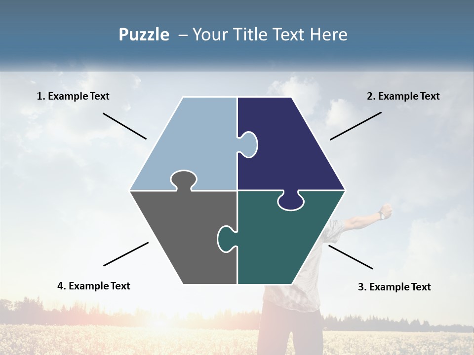 View Concept Light PowerPoint Template