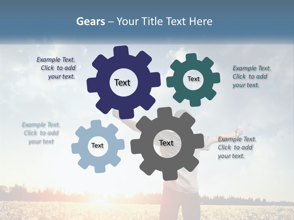 View Concept Light PowerPoint Template