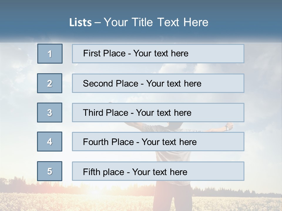 View Concept Light PowerPoint Template