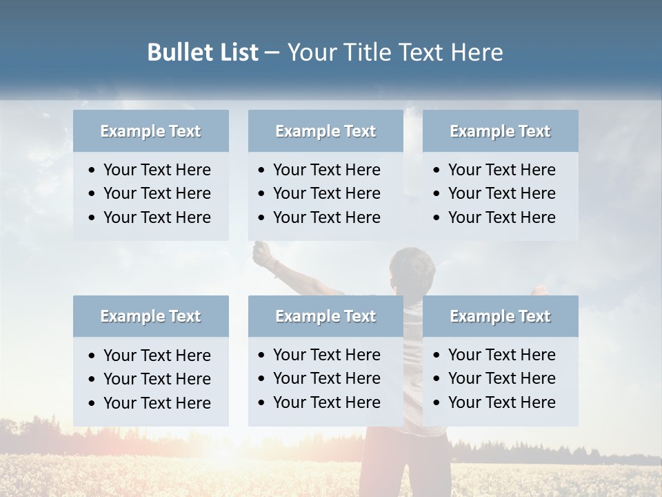 View Concept Light PowerPoint Template