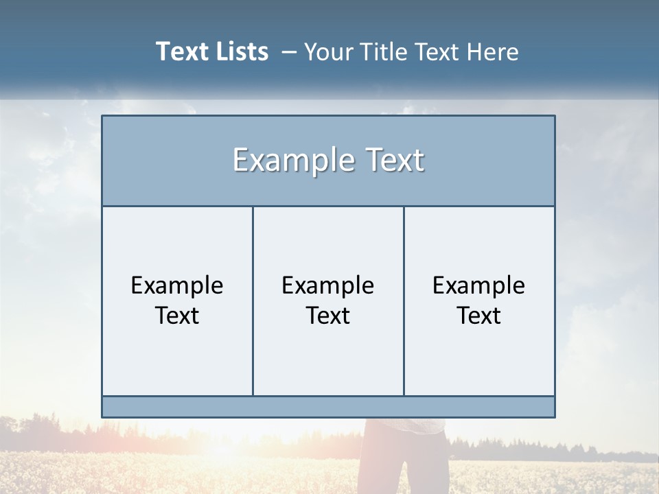 View Concept Light PowerPoint Template