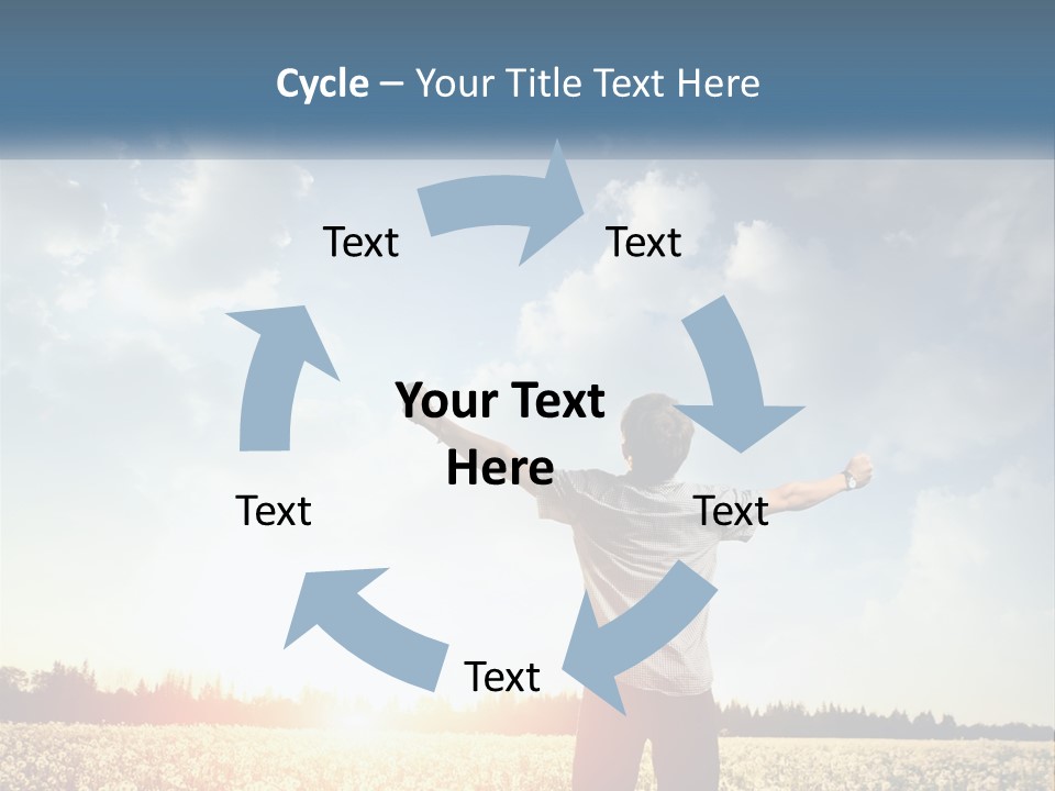 View Concept Light PowerPoint Template