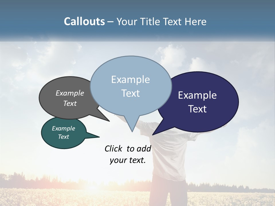 View Concept Light PowerPoint Template
