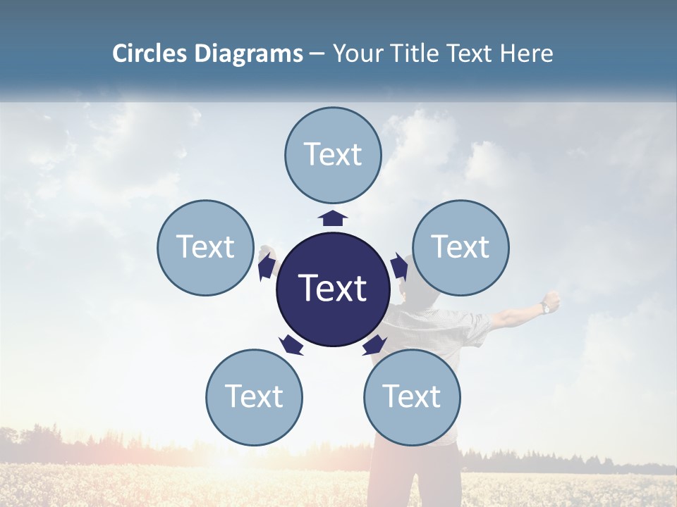 View Concept Light PowerPoint Template