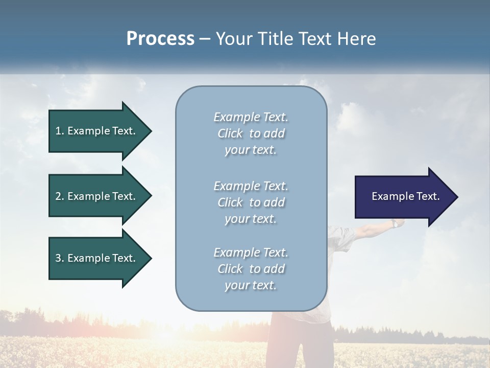 View Concept Light PowerPoint Template