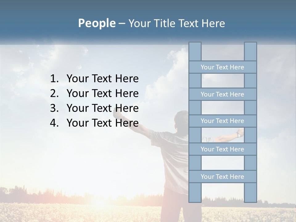 View Concept Light PowerPoint Template