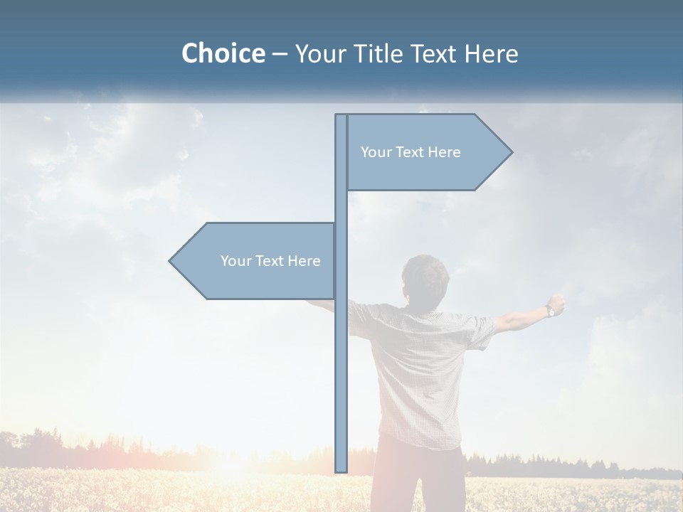 View Concept Light PowerPoint Template