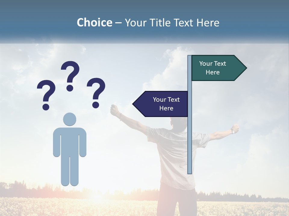 View Concept Light PowerPoint Template