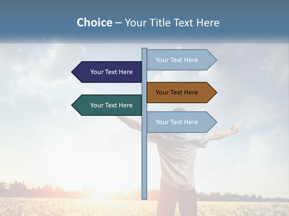 View Concept Light PowerPoint Template