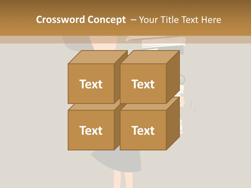 Shape Metropolis Grey PowerPoint Template