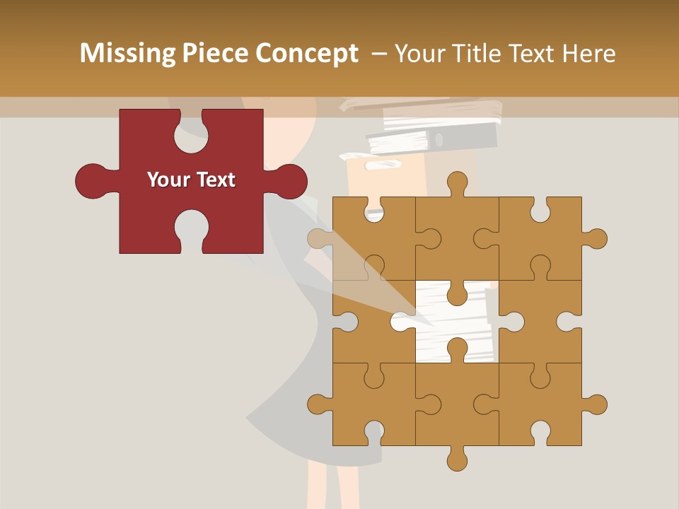 Shape Metropolis Grey PowerPoint Template