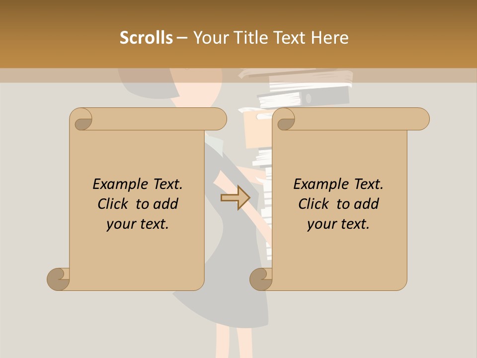 Shape Metropolis Grey PowerPoint Template
