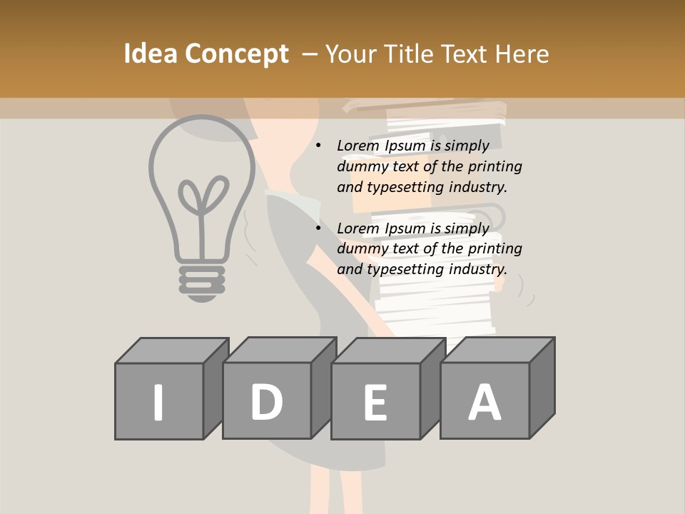 Shape Metropolis Grey PowerPoint Template