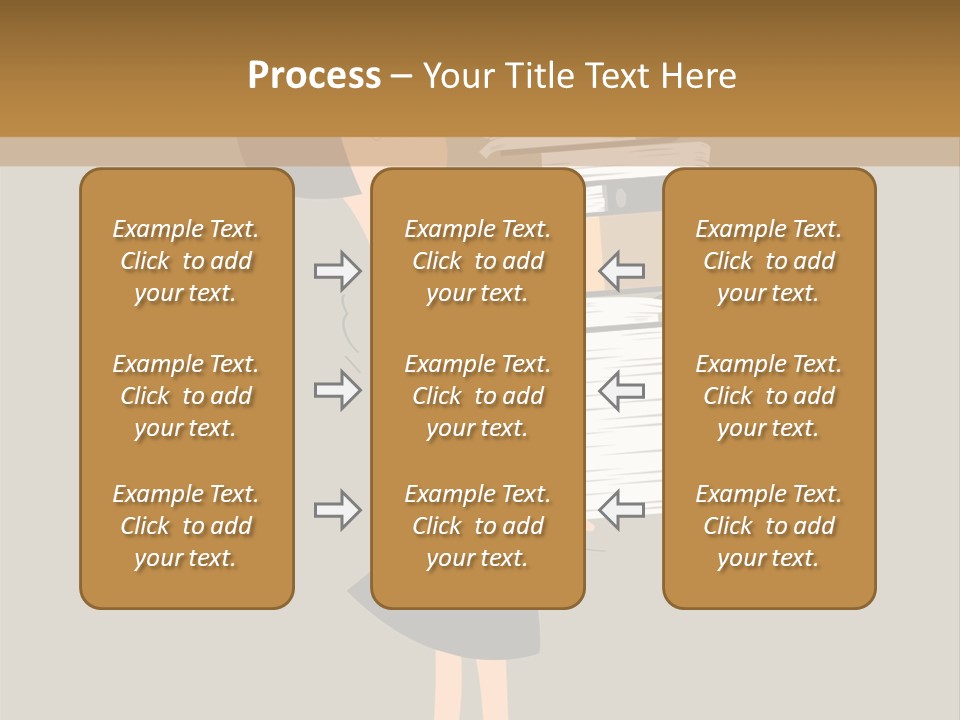 Shape Metropolis Grey PowerPoint Template