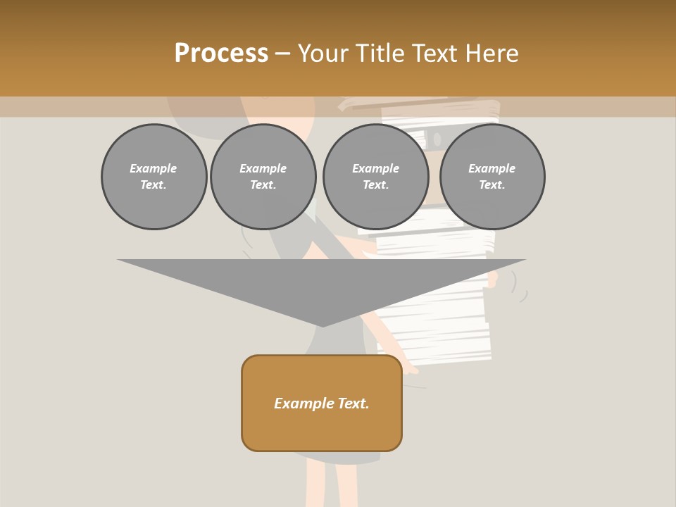 Shape Metropolis Grey PowerPoint Template