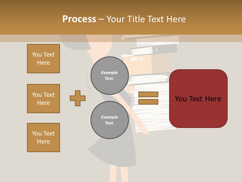 Shape Metropolis Grey PowerPoint Template