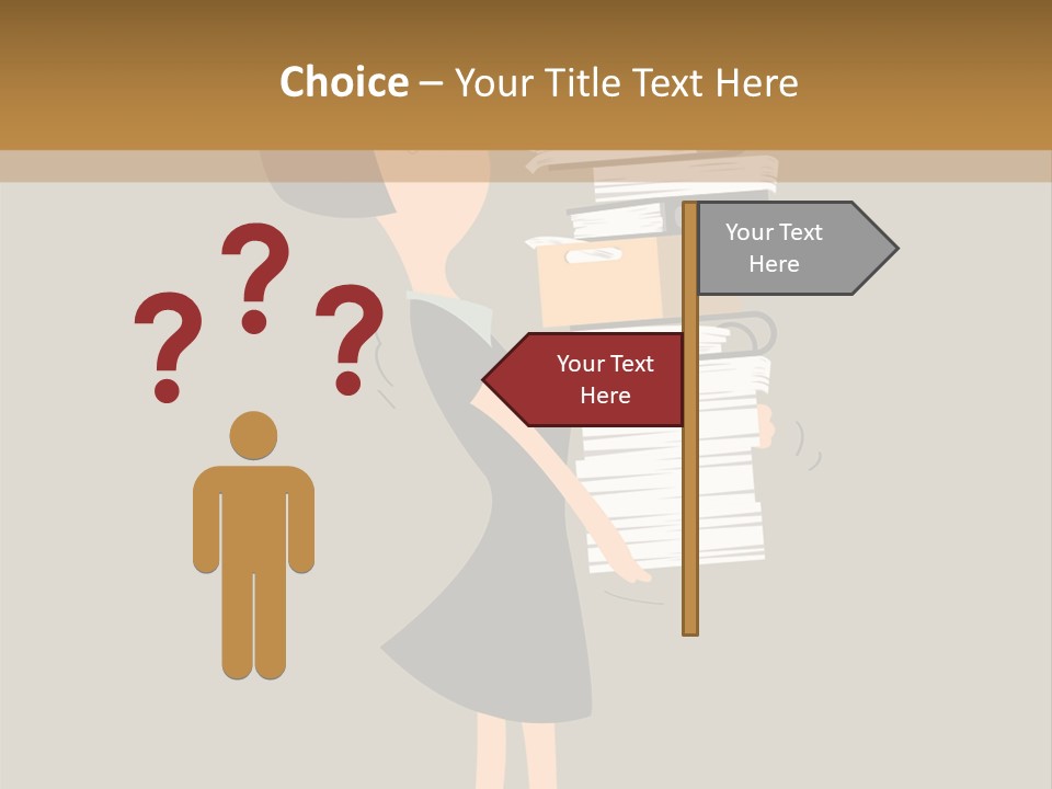 Shape Metropolis Grey PowerPoint Template