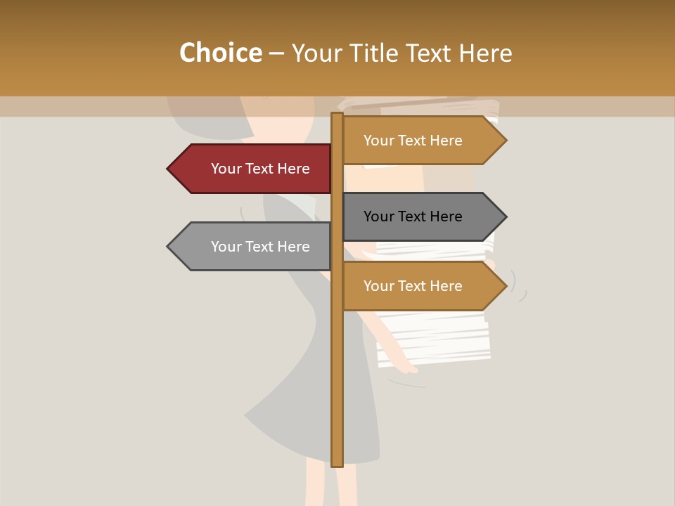 Shape Metropolis Grey PowerPoint Template