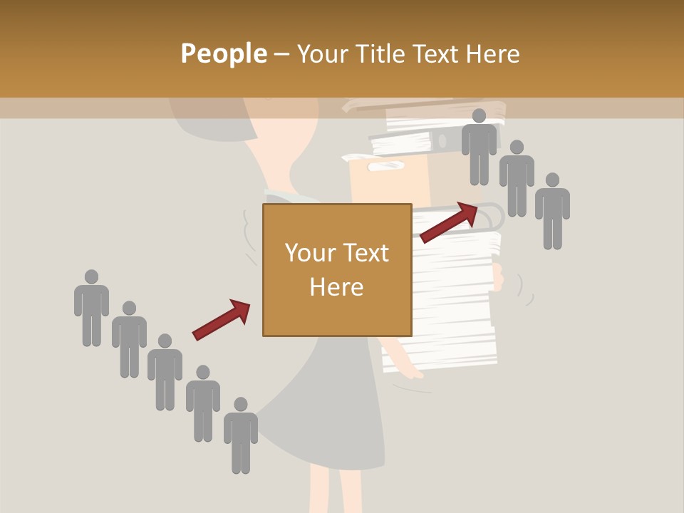 Shape Metropolis Grey PowerPoint Template