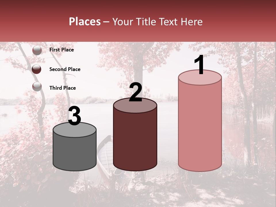 City Tall Shape PowerPoint Template