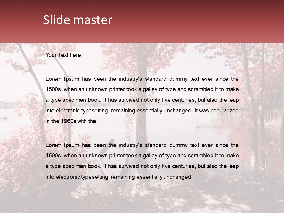 City Tall Shape PowerPoint Template