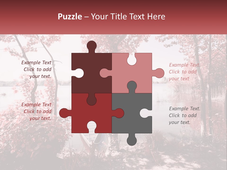 City Tall Shape PowerPoint Template