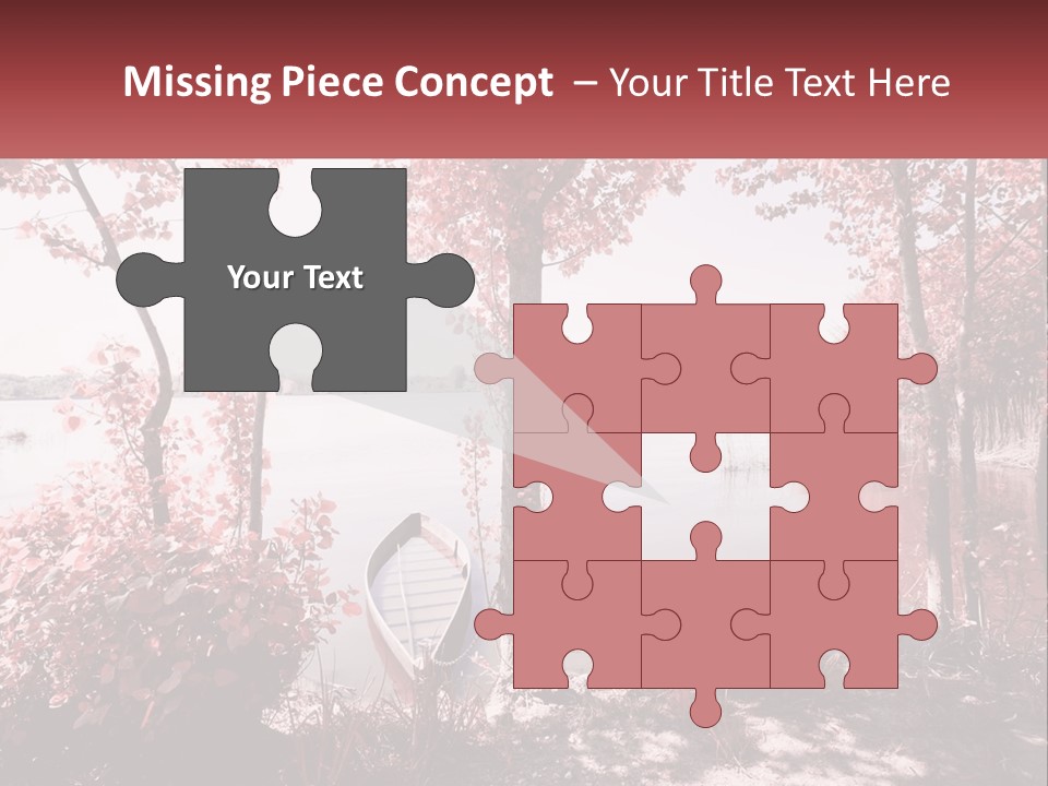 City Tall Shape PowerPoint Template