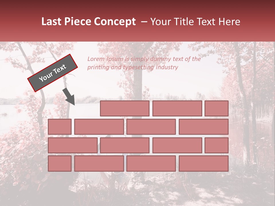 City Tall Shape PowerPoint Template