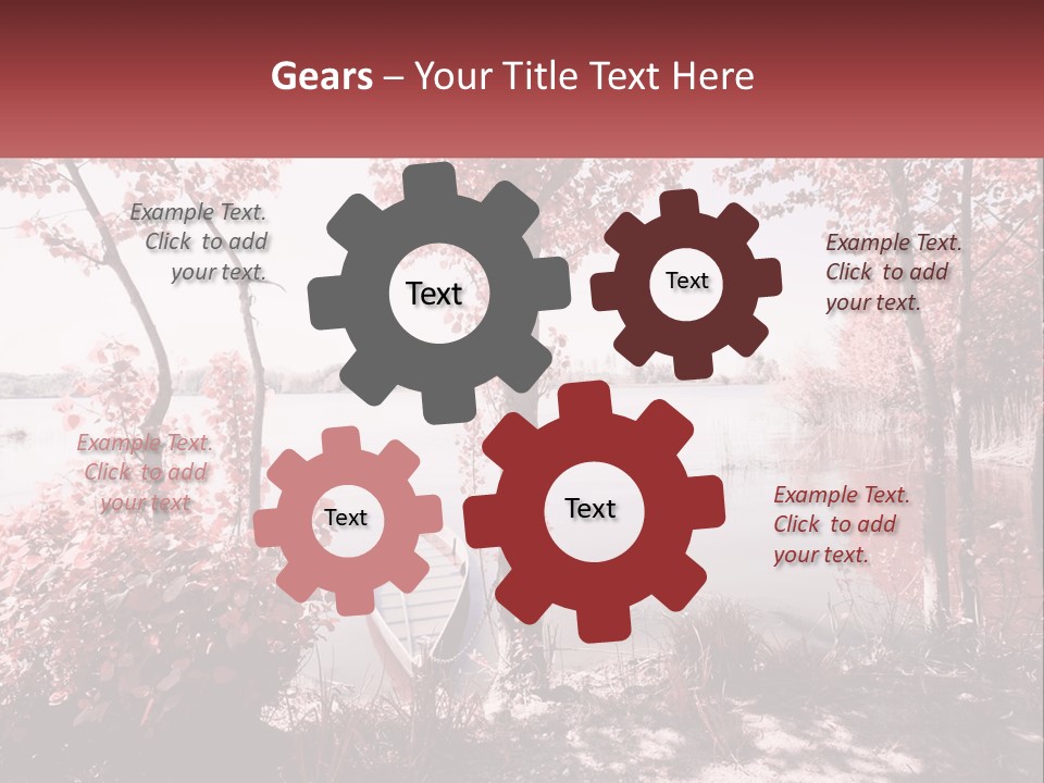 City Tall Shape PowerPoint Template