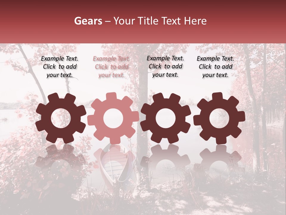 City Tall Shape PowerPoint Template