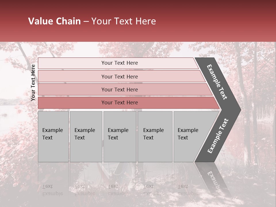 City Tall Shape PowerPoint Template