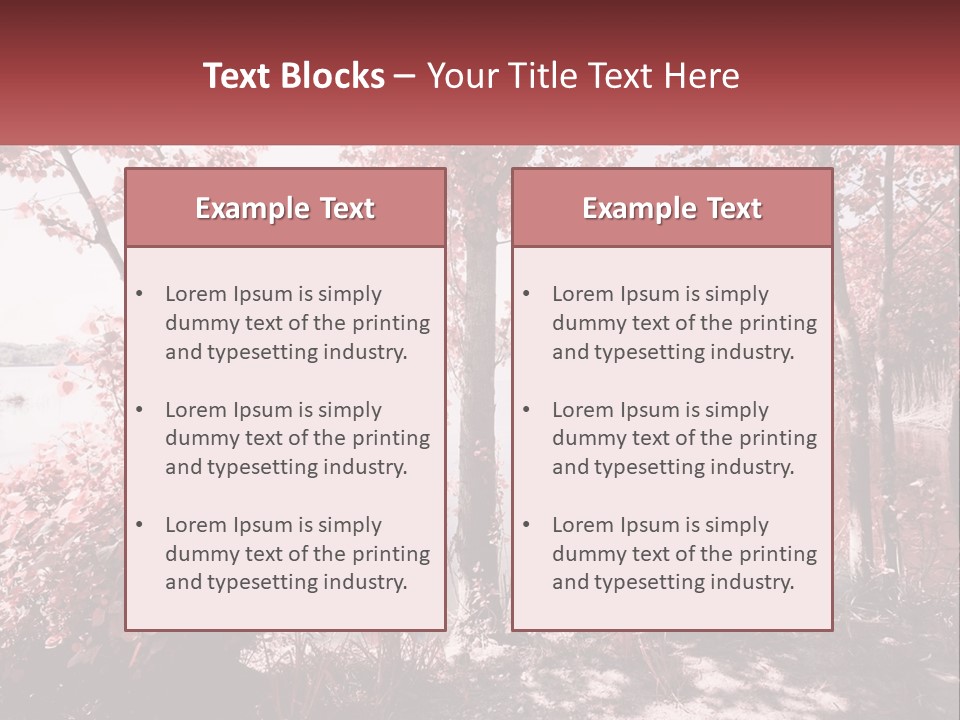 City Tall Shape PowerPoint Template