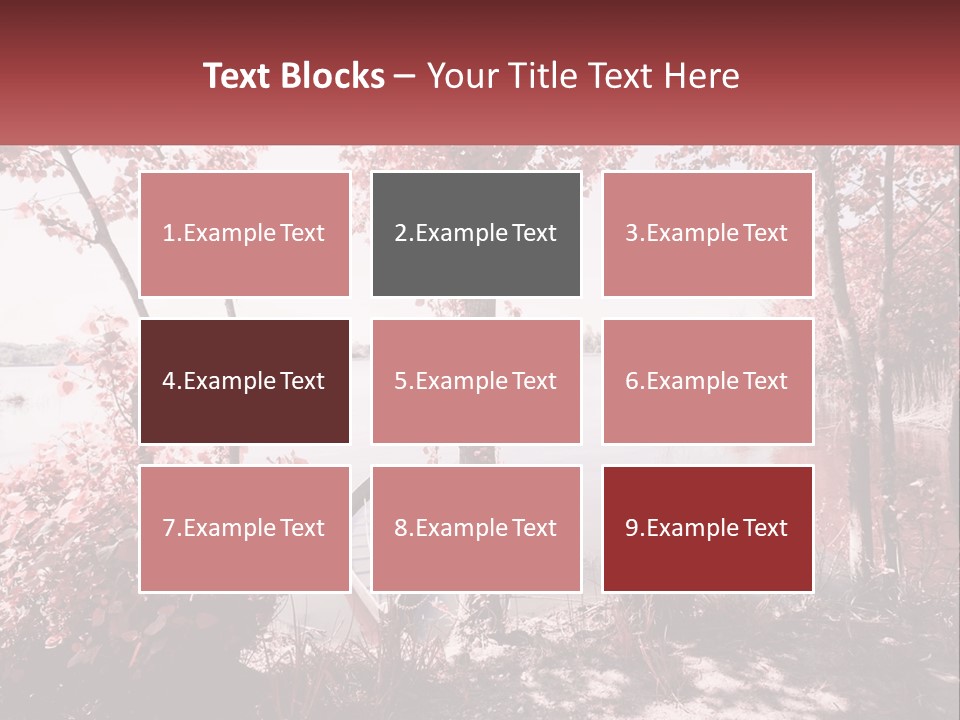 City Tall Shape PowerPoint Template