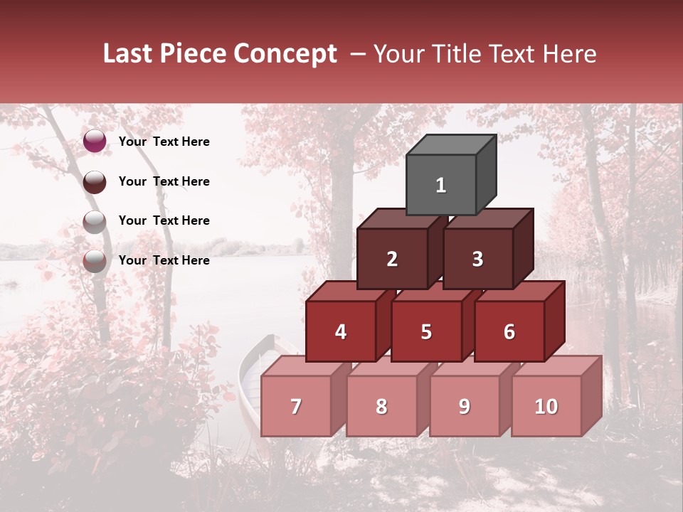 City Tall Shape PowerPoint Template