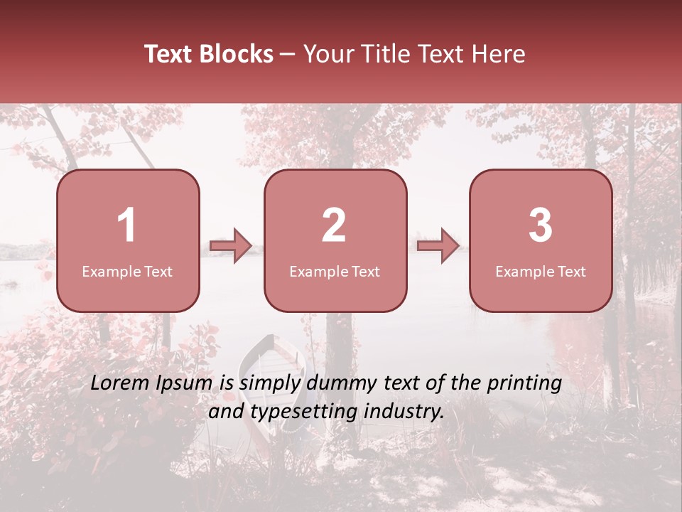 City Tall Shape PowerPoint Template