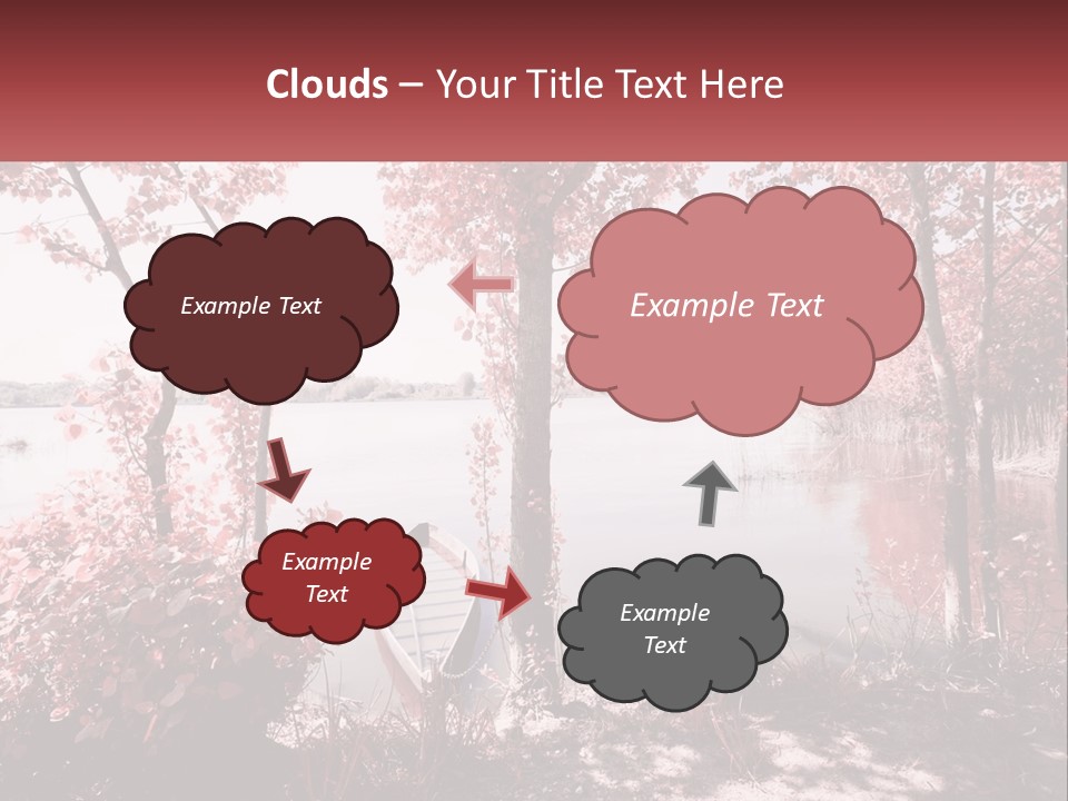 City Tall Shape PowerPoint Template