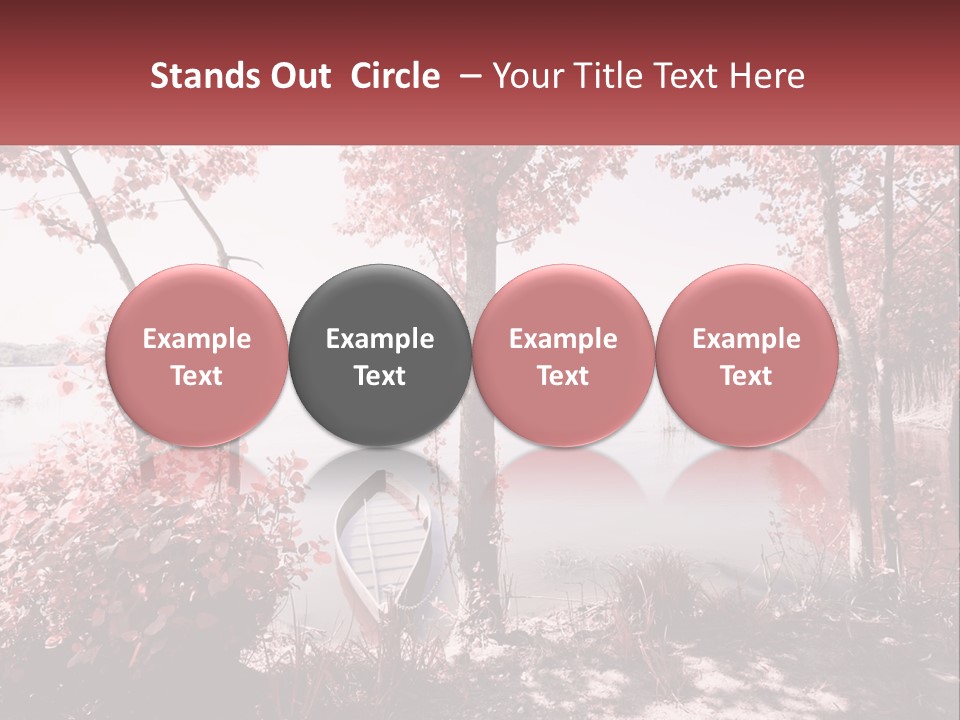 City Tall Shape PowerPoint Template