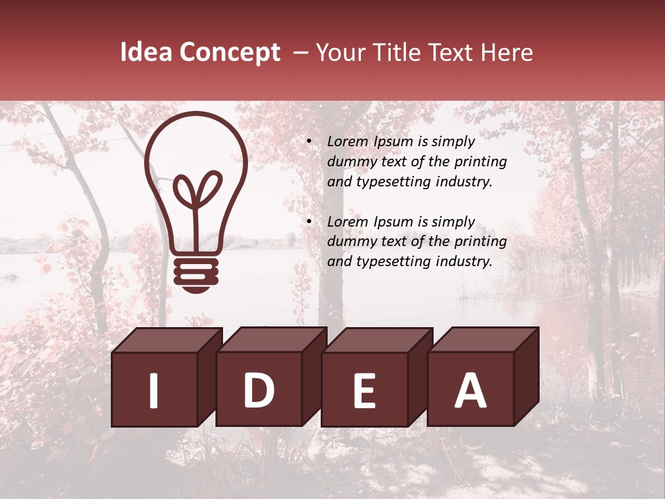 City Tall Shape PowerPoint Template