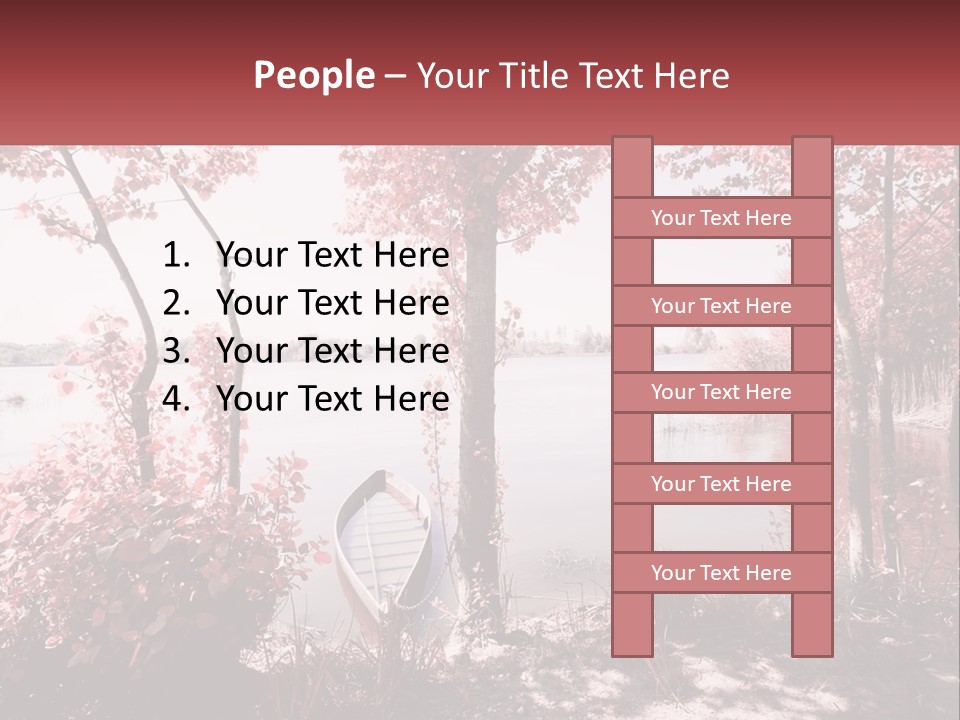 City Tall Shape PowerPoint Template