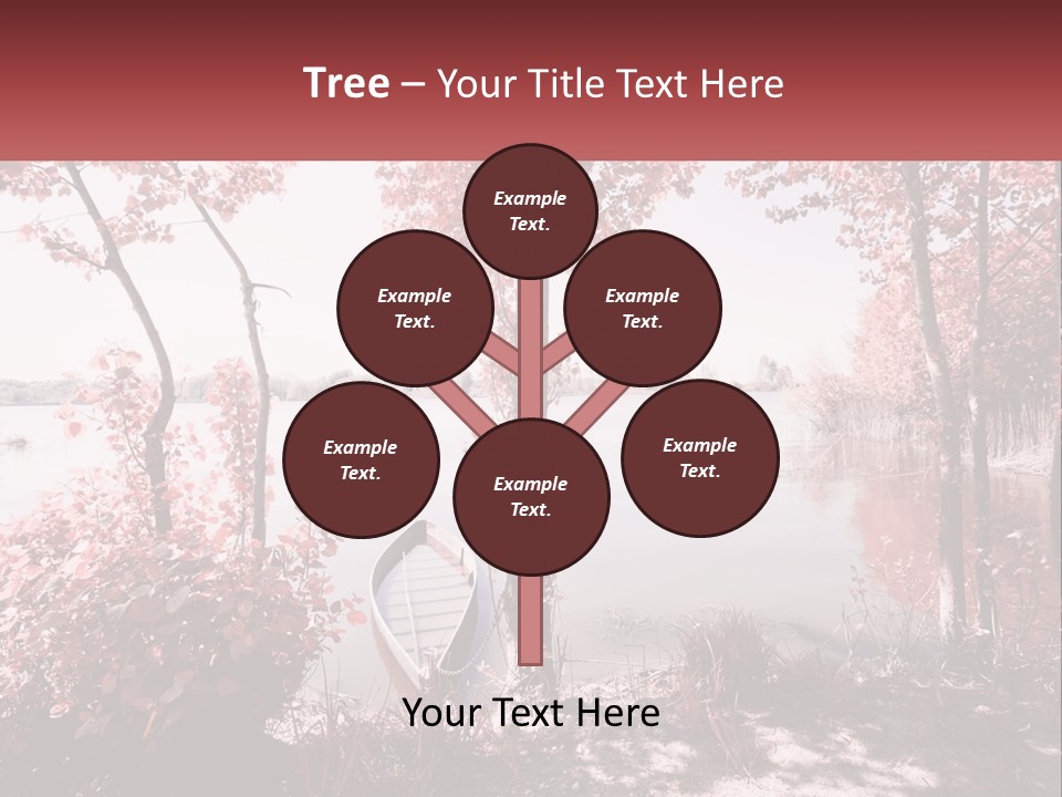 City Tall Shape PowerPoint Template