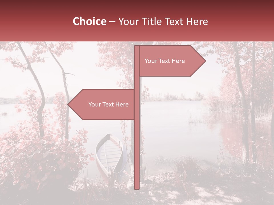 City Tall Shape PowerPoint Template