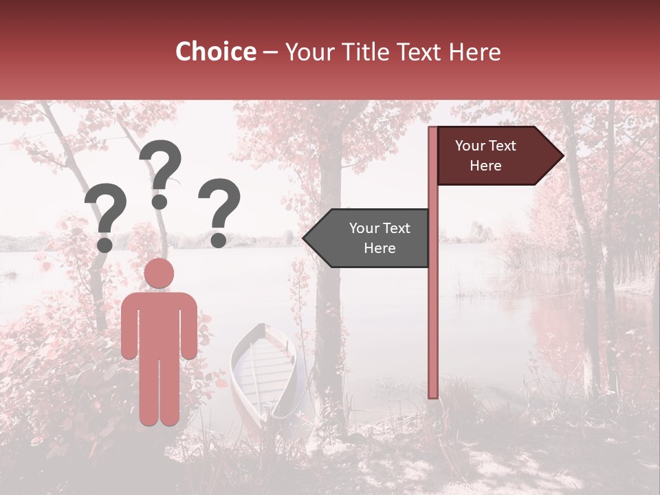 City Tall Shape PowerPoint Template