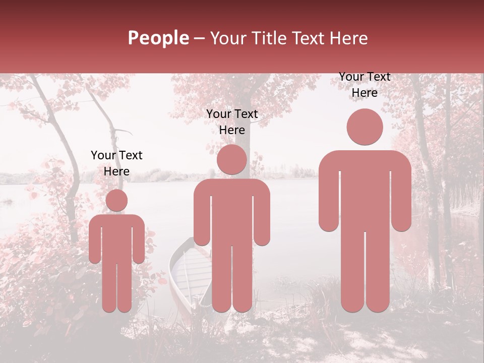 City Tall Shape PowerPoint Template