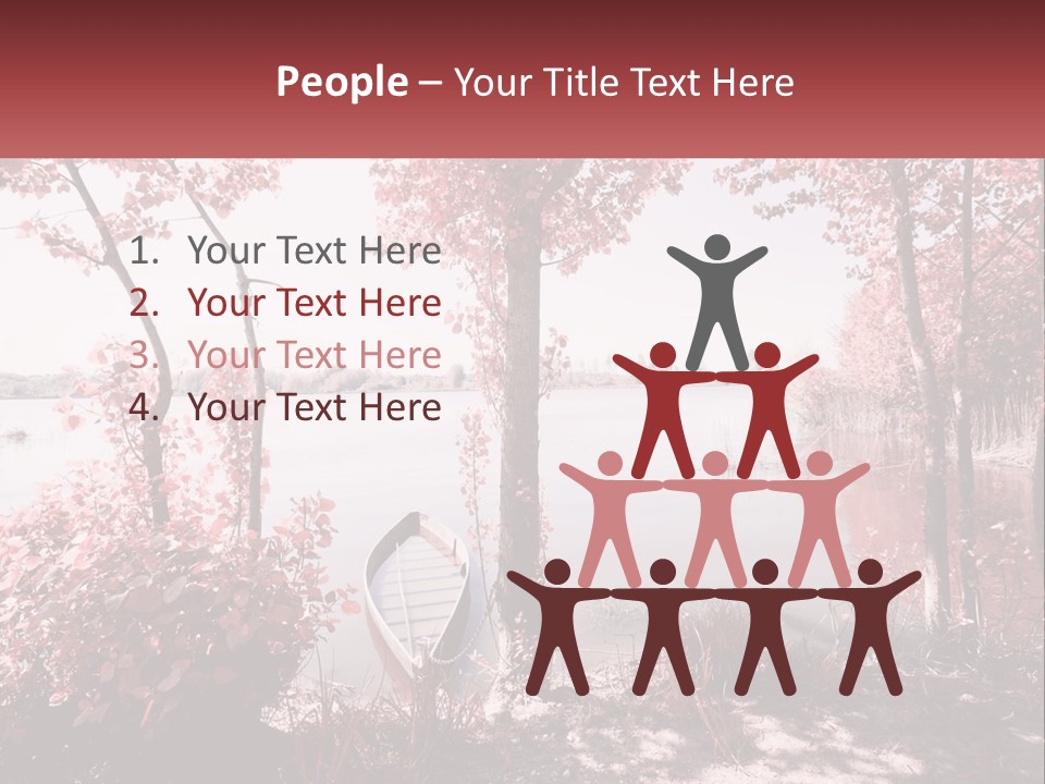 City Tall Shape PowerPoint Template